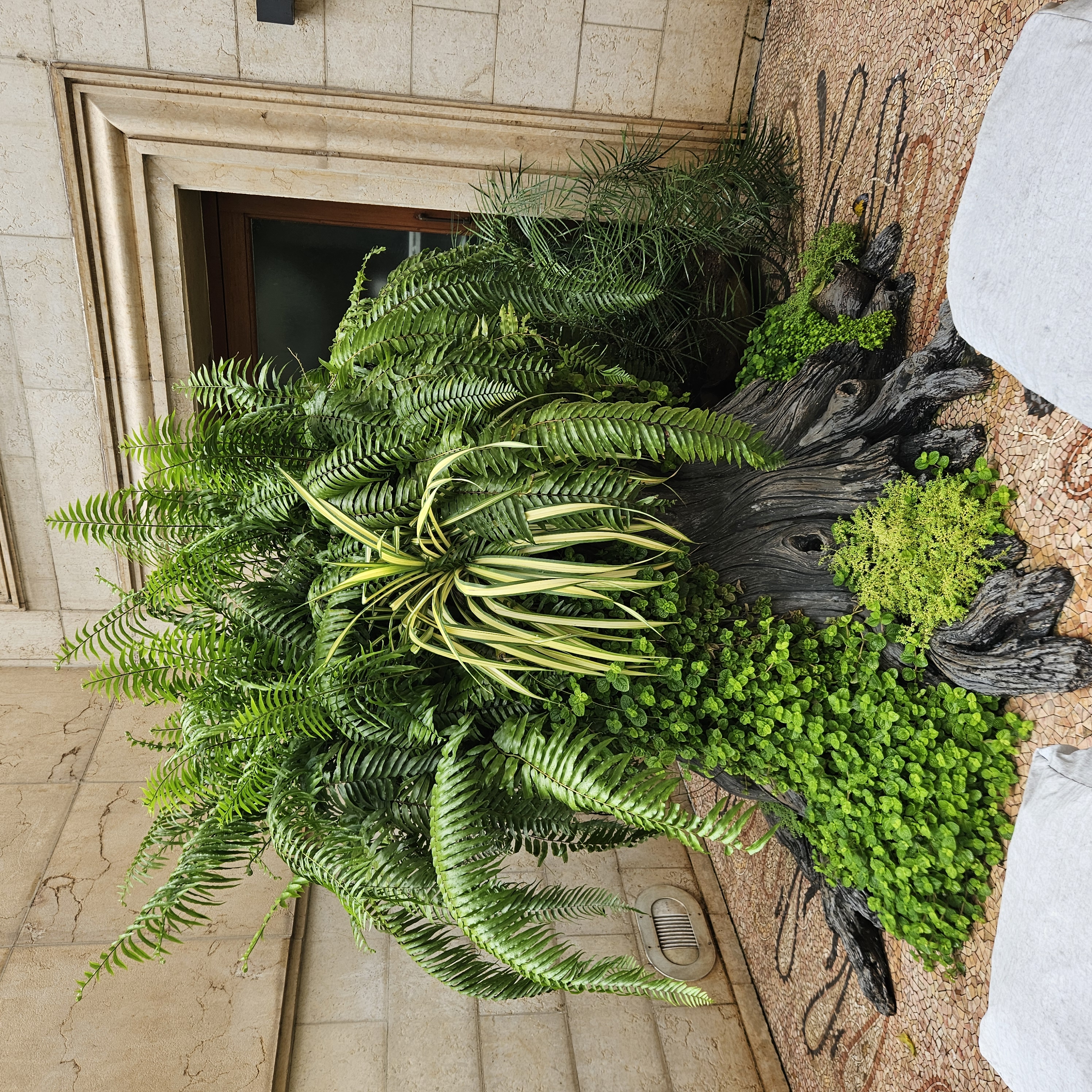 Elegant residential garden design at Mangal Aaditayan with landscape plantation features